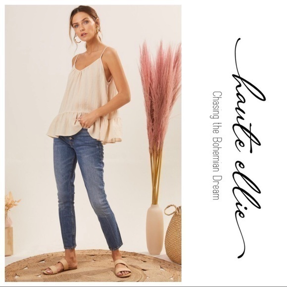 Lola Lined Ruffle Top - Picture 6 of 8